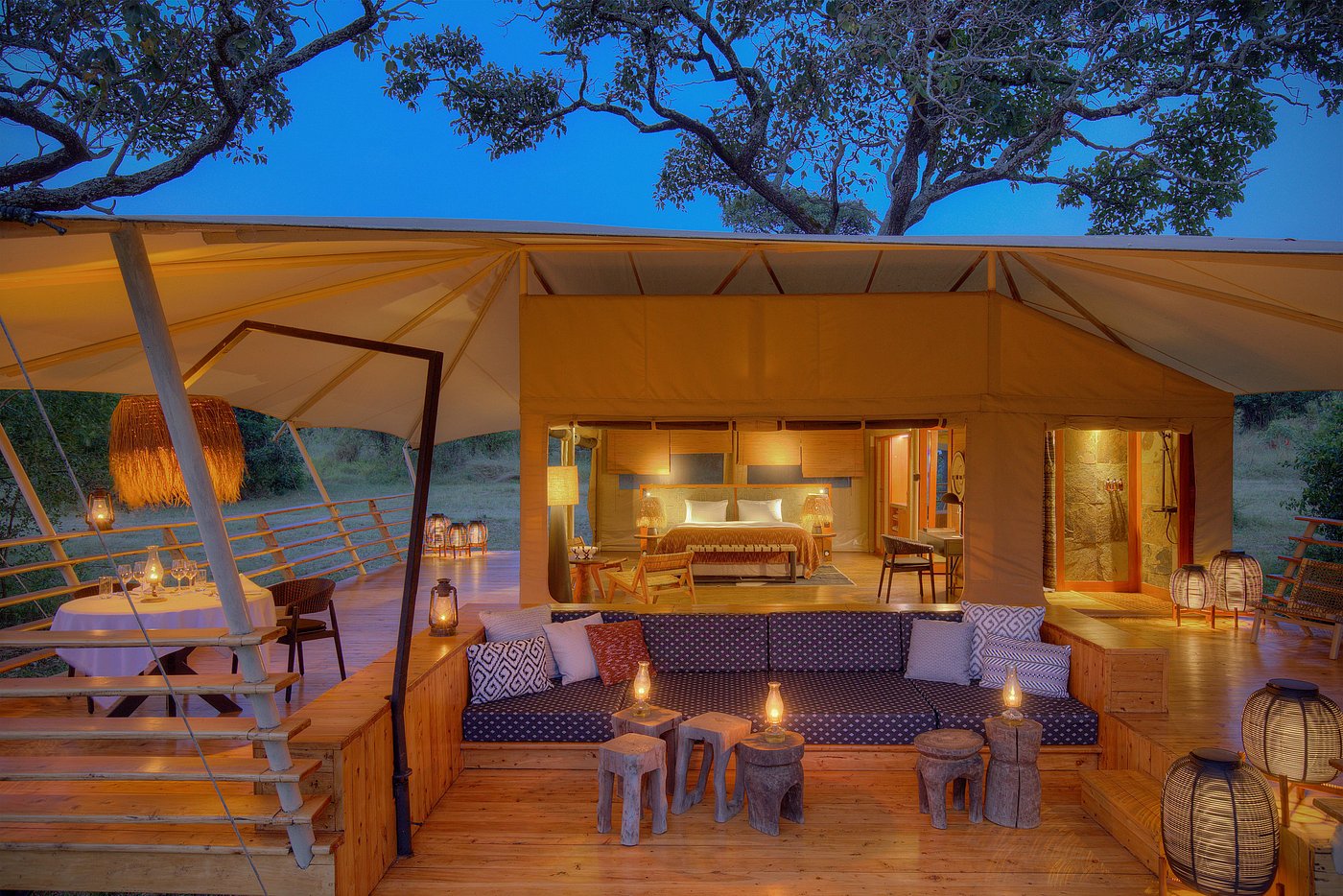 dreamy interior of the